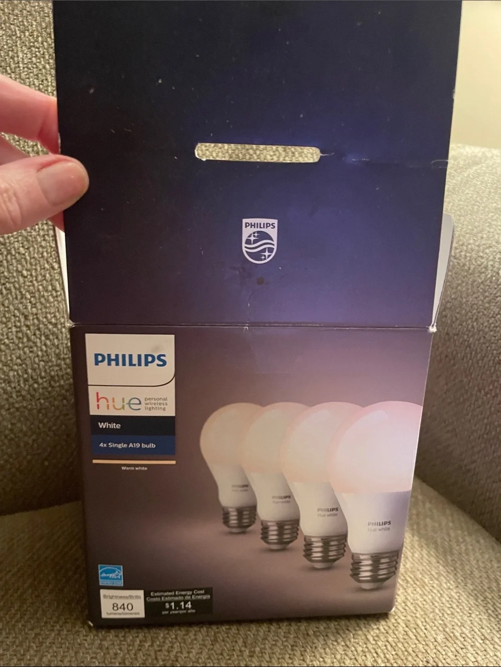 Philips White Smart LED Bulbs with White Bridge Hub